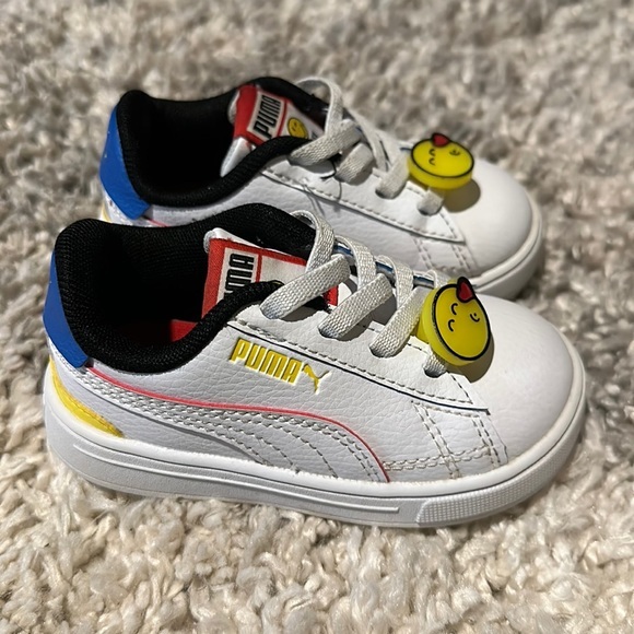 Puma Smiley World Toddler Sneakers 5C - Picture 1 of 7